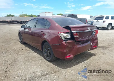 2014 Honda Civic Lx from USA, damaged, VIN 19XFB2F50EE008312